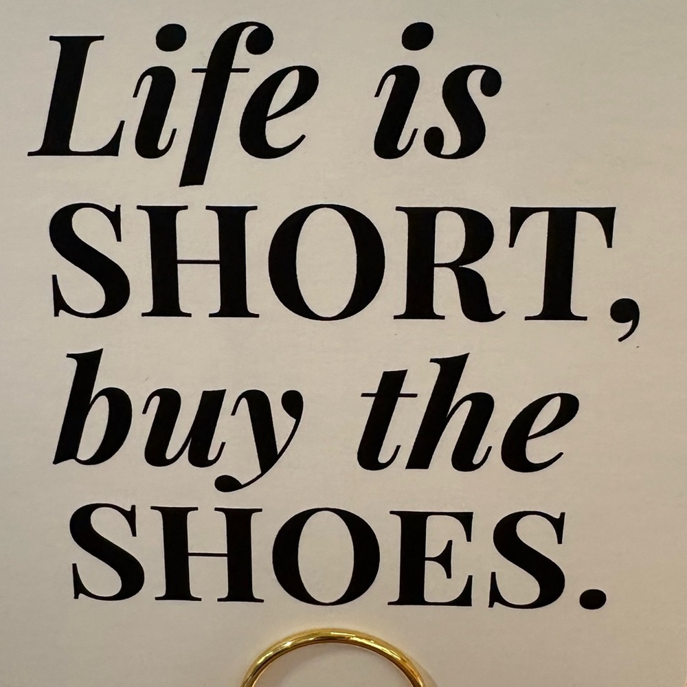 Buy the shoes